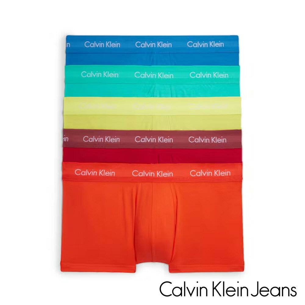 【Calvin Klein Jeans/カルバン・クライン ジーンズ】【国内正規品】LOW RISE TRUNK 5PK - PRIDE EDIT / NB1348【メンズ】【ユニセックス】【送料無料】