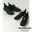 楽天CENTRAL5811【1PIU1UGUALE3 RELAX/ウノピゥウノウグァーレトレ リラックス】SMALL LOGO BIG SOLE SHOES / ダッドスニーカー / USX-23009【メンズ】