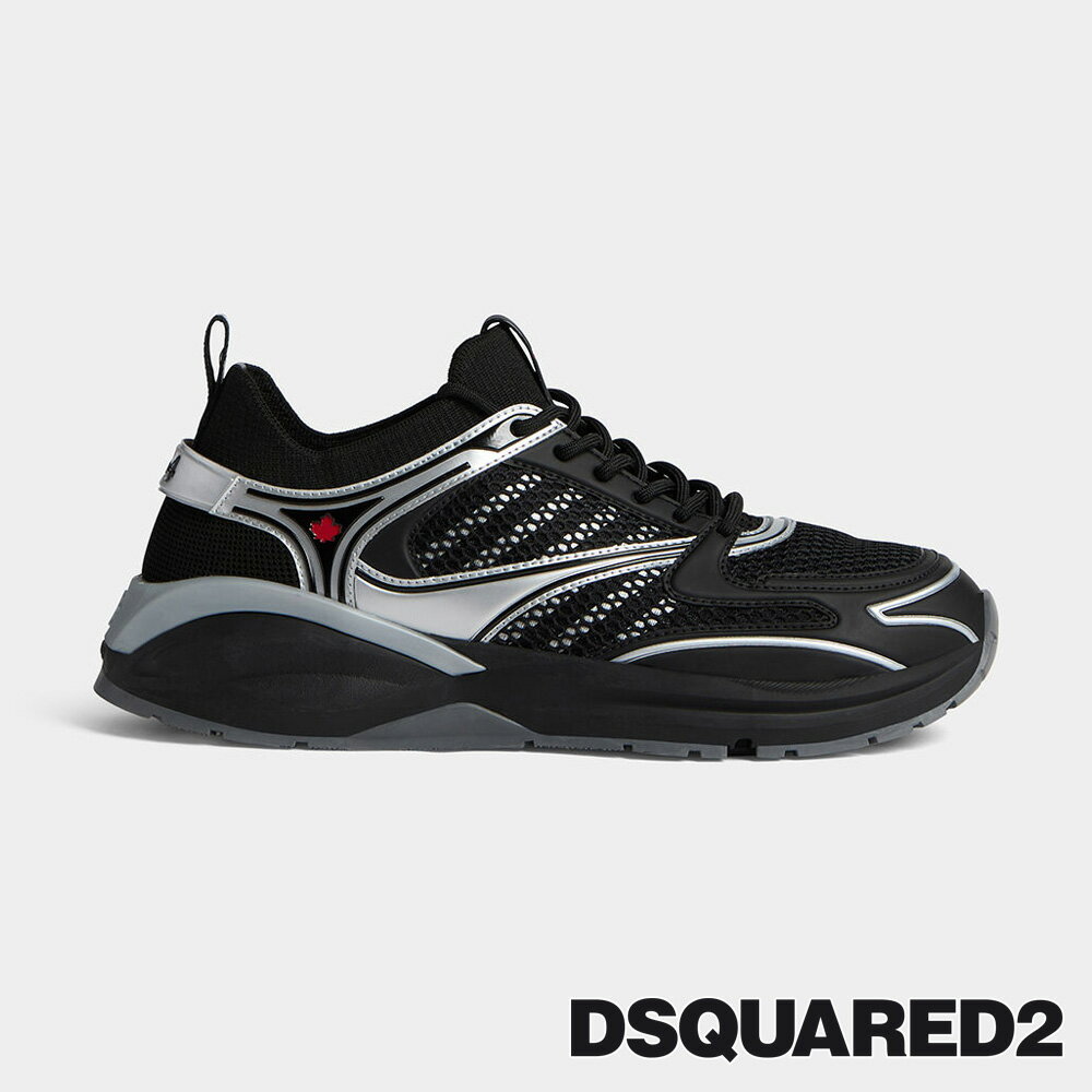 【国内正規品】【DSQUARED2/ディースクエアード】DASH Sneakers / ランニングスニーカー / S82SN0332/SJ592C7159SS24　【メンズ】【送料無料】