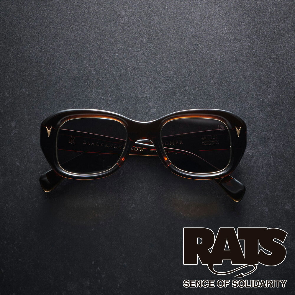 乐天商城 - 【RATS/ラッツ】ZOOMER - CLEAR BROWN / サングラス / 25'SPA-0201【メンズ】【送料無料】