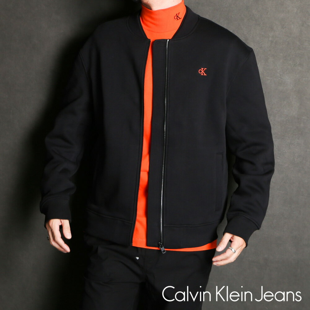 【Calvin Klein Jeans/カルバン・クライン ジーンズ】【国内正規品】LOGO TAPE HWK BOMBER / ブルゾン / J30J321895【メンズ】【ユニセックス】【送料無料】