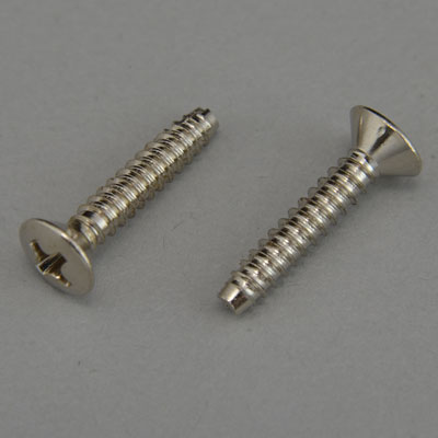 【メール便発送可！！】Montreux 《モントルー》JPN ストラトピックアップ取付用ネジ　ニッケル (6) [商品番号 : 9281] ピックアップ取付ネジ