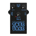 Tube Cake-3 (TC-3) [商品番号 : 6220] AMT Tube Cake（チューブケイク）シリーズは、標準的なエフェクトペダルのサイズにパワーアンプを収めた、フロアタイプ・ギター・パワーアンプです。半導体技術に基づくAMT独自のメソッドにより、真空管アンプの基本特性を再現。消費電力は極少ながら、鋭いレスポンス・広いダイナミックレンジ・図太いローエンドと繊細な倍音は、大型のアンプヘッドに勝るとも劣りません。SS-20などのフロアタイプ・チューブプリアンプやF-1などのJFETペダルプリアンプと組み合わせれば、ラックタイプと同等のアンプシステムが足元で完成。8Ωスピーカー・アウトへの出力音量を調節する" Volume "に加え、ハイエンドを整える" Presence "とローエンドのレスポンスを調節する" Resonance "を搭載。様々なスピーカーキャビネットやサウンド志向への適応性を広げています。ギターアンプの重さや大きさ、定期的な真空管交換の煩わしさからプレイヤーを解放するTube Cakeは、1.5W仕様のTC-1と3W仕様のTC-3をラインナップ。用途に合せてチョイスして下さい。 ※正規輸入品 ACアダプターは付属いたしません。 DC18V(センターマイナス)で駆動いたしますので、別途アダプター、パワーサプライをご用意くださいませ。 ※この商品は在庫が無い場合、ご注文からお届けまでお時間を頂きます。ご迷惑をおかけしますが予めご了承下さい。 ※お急ぎの方はお手数ですが、納期をお問い合わせの上ご注文下さいませ。AMT Electronics AMT Electronicsの創立者は、ロシアの電子技術者セルゲイ・マリチェフ（Sergei Marichev）です。東西対立時代のソ連邦で、ミュージシャンではなかったものの西側から稀に入って来る電子楽器に興味を抱いていた彼は、ある時ミニ・ムーグ・シンセサイザーを友人から借り、その独創的な回路構成にすっかり魅了されました。以降彼は、ソ連製の部品を作ってムーグと同等のシンセサイザーを作れないものかと、本職の合間に自宅の作業部屋で研究を続けました。やがてミニ・ムーグのレプリカを完成させた彼は、評判を聞いた人々からシンセサイザーの製作を頼まれるようになり、さらにはギター用エフェクターを流通経路に乗せて販売し始めました。1987年にソ連が解体されてロシア共和国となり、個人の起業が許されるようになると、彼はAsiaなる社名で正式に楽器製造業をスタートさせます。その頃のAsiaが製造していたのは、ギターエフェクター、電子ドラム、ドラム用MIDIコンバーターなどでした。1991年、AsiaはAsia MT（Asia Music Technology）と社名変更し、ギター用エフェクターを製造品目の中心に据えました。既に彼らの技術と独創性は西側と変わらぬ所まで成長し、製品はロシアのミュージシャンの数多くに使用されていました。Asia MT製品の流通が旧ソ連のテリトリーに留まっていたのは、単に人的キャパシティの問題だけだったと言ってよいでしょう。2001年、同社はAMT Electronicsと改名し、資本主義圏に進出を始めます。それによって、欧米から最新の技術や電子部品が手に入るようになり、製品の開発は一気に加速します。それによって、今まで西欧になかったような個性的なギターエフェクターが次々と誕生し、北米のNAMM ShowやフランクフルトのMusikmesseで大きな注目を集めました。各国の代理店も獲得し、AMTのペダルは世界規模で流通するようになりました。また、欧米各国との交流が深まった事で、AMTには優れた電子工学技術者やプログラマー、回路デザイナーが集まるようになります。2004年には、アナログとデジタルを融合させた、新たなコンセプトによる製品をリリース。中でも2005年のMusikmesseで発表された、PCMCAIカードサイズにデジタル・コントロールできるアナログ・エフェクターを詰め込んだAMT MATRIXは、同社の技術力の到達点を示す物でした。また、AMTの製品を使用したプロ・ミュージシャンたちからのフィードバックによって、サウンドクオリティと共に耐久性や信頼性の向上が、より一層図られるようになります。現在、セルゲイとその息子で技術者であるヤン（Yan Marichev）は、在米法人としてAMT Electronics USAを設立し、AMTが創るサウンドをさらに広い世界に発信すべく、努力しています。今ではAMTの品質と独創性は、Mattias Eklundh、Toshi Iseda、Brian Nutter（Keith Urban）、Martin Haglund（Astral Doors）、Joe Wallaらを始めとする多くのミュージシャンに認められ、愛用されています。