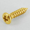 【メール便発送可!!】Montreux モントルー Pickguard screws Fender style inch Gold (20) [商品番号 : 9...