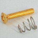【メール便発送可!!】Montreux モントルー Single P/U height screws oval head inch Gold (6) [商品番号...
