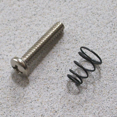 【メール便発送可！！】Montreux 《モントルー》 Single P/U height screws inch Nickel (6) [商品番号 : 477] ピックアップ用ビス