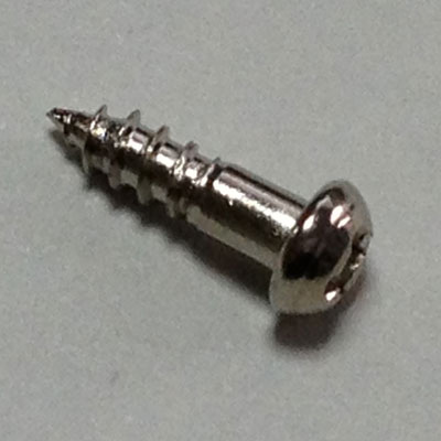 Machine Head screws Gibson style inch Nickel (12) [商品番号 : 1687] スチール製のギブソンタイプ・ペグ止めスクリューです。12本入。 ※この商品は在庫が無い場合、ご注文からお届けまでお時間を頂きます。ご迷惑をおかけしますが予めご了承下さい。 ※お急ぎの方はお手数ですが、納期をお問い合わせの上ご注文下さいませ。