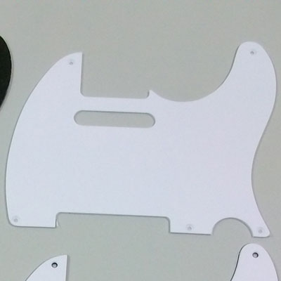 Rakuten - 【メール便発送可！！】Montreux 《モントルー》 JPN TL WHITE 1PLY 2mm [商品番号 : 8106] ピックガード