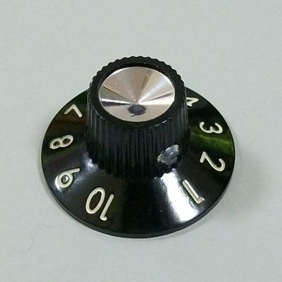 【メール便発送可！！】Montreux 《モントルー》 Fender Blackface amp knob 商品番号 : 8279 ノブ