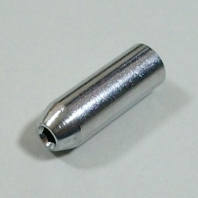 Inch Bullet Truss Rod Nut [商品番号 : 9427] 上締めのビュレット・ナットです。ネジ切りは#10-32のインチサイズ、全長25.40mm x 8.73mm、1/8"レンチでの調整になります。 ※この商品は在庫が無い場合、ご注文からお届けまでお時間を頂きます。ご迷惑をおかけしますが予めご了承下さい。 ※お急ぎの方はお手数ですが、納期をお問い合わせの上ご注文下さいませ。