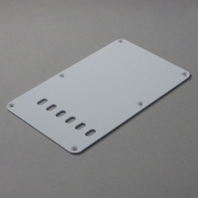 【メール便発送可！！】Montreux 《モントルー》 USA Tremolo backplate WHITE 1PLY 1.6mm [商品番号 : 8744] バックプレート