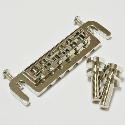 【メール便発送可！！】Montreux 《モントルー》 Montreux custom wrap around bridge Nickel [商品番号 : 9126] テールピース