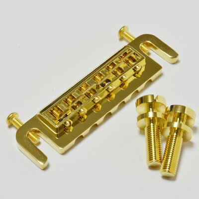 【メール便発送可！！】Montreux 《モントルー》 Montreux custom wrap around bridge Gold [商品番号 : 9128] テールピース テールピース