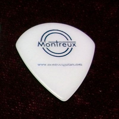 【即納可能＆メール便発送可！！】Montreux モントルー Montreux pick ジャズ 1.20mm デルリン白 [商品番号 : 2803] ピック