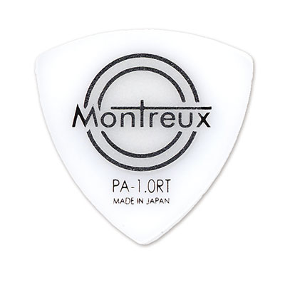 【即納可能＆メール便発送可！！】Montreux 《モントルー》 Montreux PA-1.0RT White [商品番号 : 3927] ピック(オニギリ)