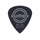 【メール便発送可！！】Montreux モントルー Montreux PA-1.2S Black [商品番号 : 3932] ピック(ティアドロップ)