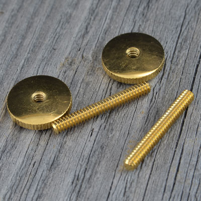 【メール便発送可！！】Montreux 《モントルー》 The Clone ABR-1 studs and round wheels set Gold [商品番号 : 9464] スタッド・ナットセット