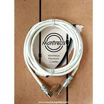 Montreux 《モントルー》 Montreux Premium Cable ”Mogami #2534-5LS WH”[商品番号 : 2887] 楽器用ケーブル(シールド モガミ)