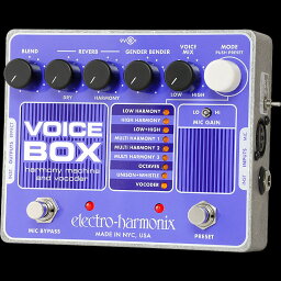 【送料無料】Electro-Harmonix Voice Box エフェクター(ボコーダー) エレクトロ・ハーモニックス