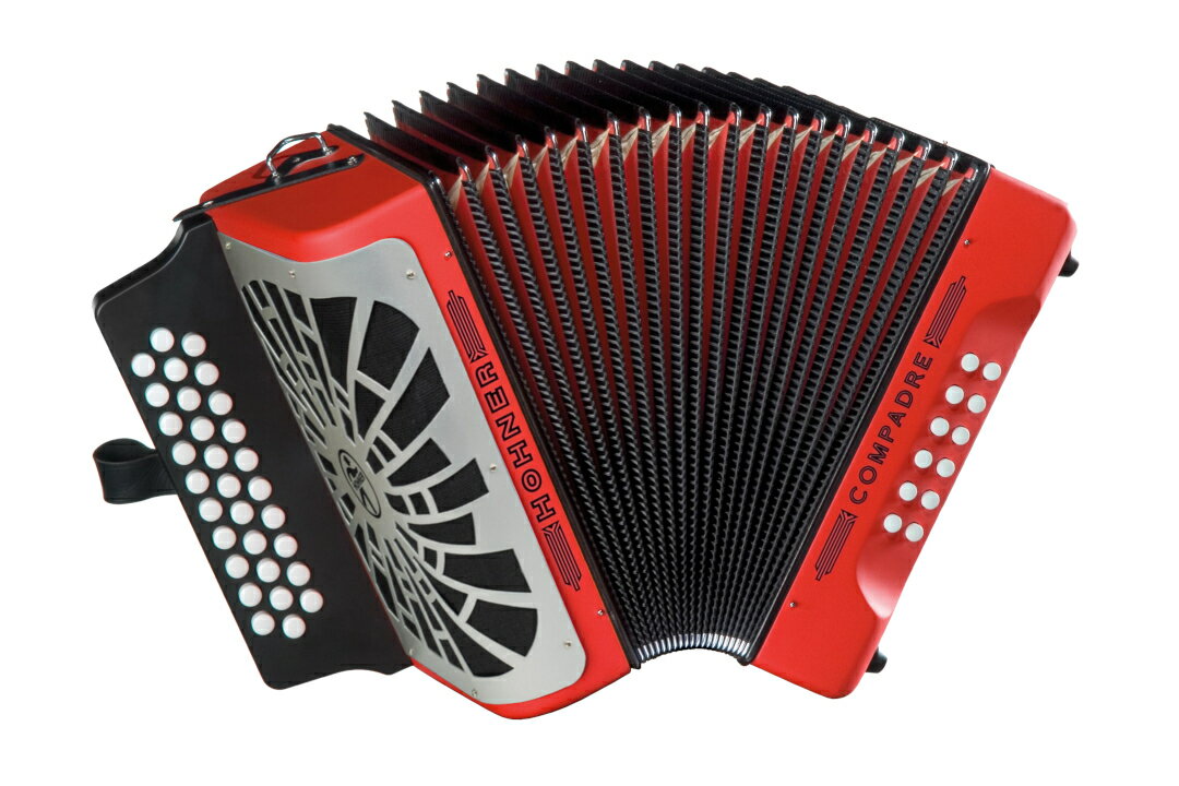 【送料無料】HOHNER ホーナー Compadre GCF Red(赤) アコーディオン(ボタンキ ...