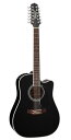 【送料無料】Takamine 《タカミネ》 EF381SC BL 12弦アコースティックギター(エレアコ) EF-381SC