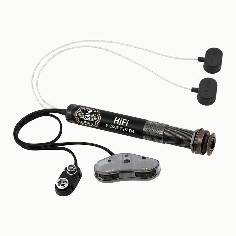 【送料無料】L.R.Baggs Hi-Fi ハイファイ コンタクトピックアップ／プリアンプ＆コントロールシステム HiFi