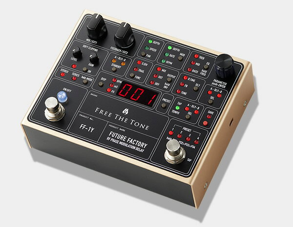 【送料無料】FREE THE TONE フリーザトーン FF-1Y ディレイ FUTURE FACTORY 2