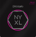 NYXL0942 Nickel Wound, Super Light, 09-42 &nbsp;Tension Chart ┌　　Diameter　　┐　 ┌　　Tension　　┐ Note Inches mm lbs kg E 0.0090 0.2286 13.140 5.965 B 0.0110 0.2794 11.020 5.003 G 0.0160 0.4064 14.680 6.664 D 0.0240 0.6096 15.660 7.109 A 0.0320 0.8128 15.440 7.009 E 0.0420 1.0668 14.300 6.492 Description NYXL0942は、柔軟性を最大限に生かしたスーパーライトゲージのモデルです。 NYXLシリーズは、これまで市場に出たどの弦よりもチョーキング強度が向上、大音量かつチューニング安定性の優れた弦です。ニューヨー クに拠点を置くD'Addario社によって考案、開発、製造されたこの新しい弦は、芯線とプレーン弦に破断強度に優れた高炭 素スチール(HCS)を採用、プレイヤーにこれまでにないレベルの演奏性、安心感、パワーを提供するものとなっています。新しく考案された伸線工程と革新 的なワイヤーより合わせ(fusion twist)工程により、従来の弦よりも強度がアップ、チューニングの安定性は 131%向上しました。配合が見直されたニッケルメッキ製の巻き弦を使用、高い磁気性によるアウトプット増で中域が強調され、存在感のあるクランチの効いたサウンドになっています。 ・D'Addario独自の高炭素スチール(HCS)製で、今までにない耐久性を実現。 &nbsp;・ 従来のニッケルワウンド弦に比べて、チューニング安定性が向上。チューニングにかかる時間が短縮し、かつチューニングが合った状態をより長時間維持。 &nbsp; ・巻弦は中域にあたる1-3.5kHzでのレスポンスが強調され、より存在感とクランチのあるサウンドで、ミックスに埋もれることがありません。 &nbsp;・ NYXL0942は柔軟性を最大限に生かしたスーパーライトゲージとなっています。各弦のゲージは、プレーン弦：.009、.011、.016　巻弦：.024、.032、.042です。 &nbsp;・ 環境にやさしい耐食性のパッケージで、フレッシュな状態を保ちます。 ※この商品は在庫が無い場合、ご注文からお届けまでお時間を頂きます。 ご迷惑をおかけしますが予めご了承下さい。 ※お急ぎの方はお手数ですが、納期をお問い合わせの上ご注文下さいませ。