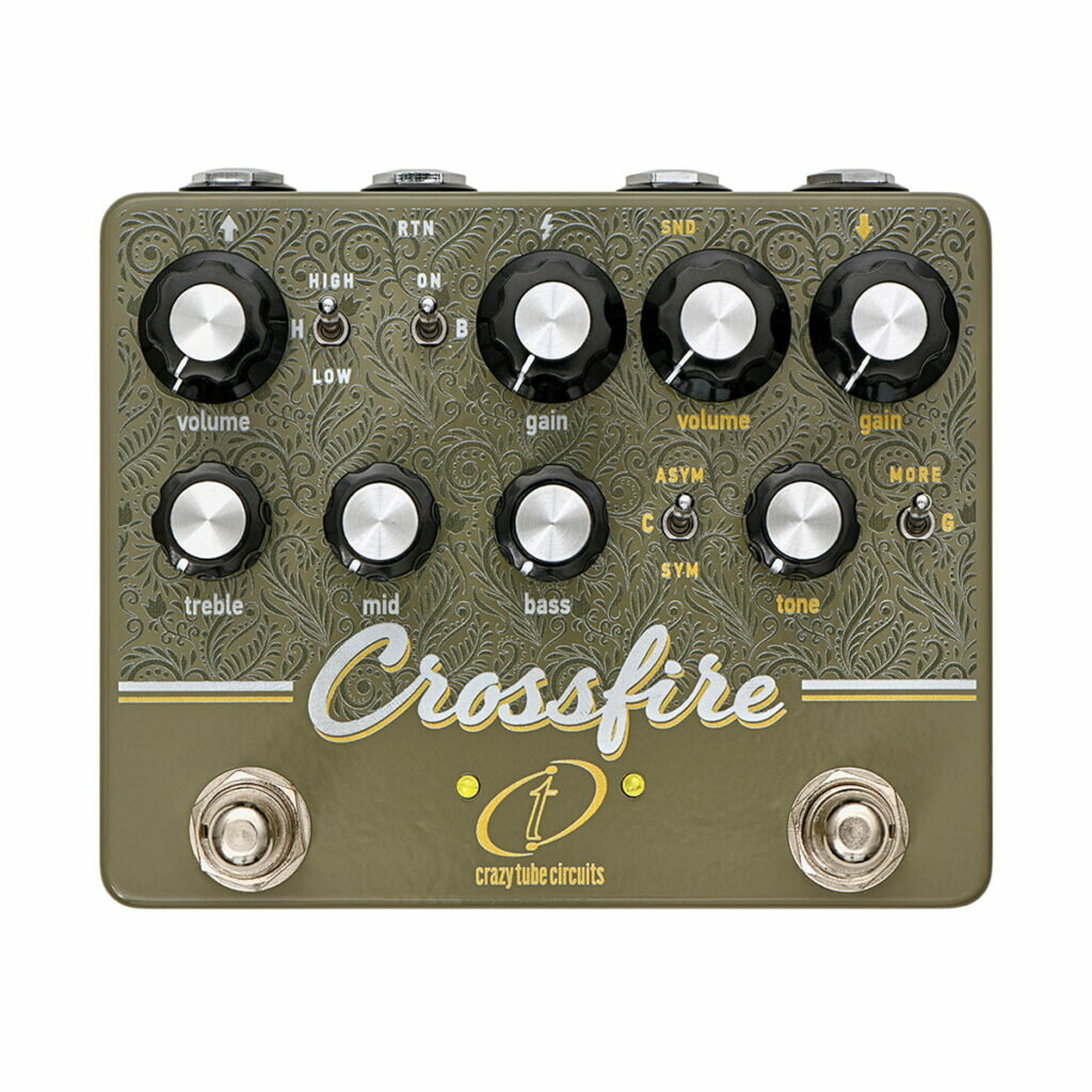 【即納可能&送料無料】Crazy Tube Circuits Crossfire エフェクター(オーバードライブ)