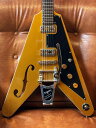 【即納可能&送料無料】Blast Cult Hollow V Gold Semi-Hollow Body Model / with Bigsby エレキギター 【店頭展示品チョイ傷特価】(2)