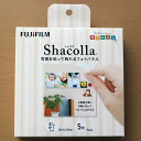 shacolla シャコラ 127mm ましかくプリント用 壁タイプ ホワイトパネル 5枚セット 壁アルバム用