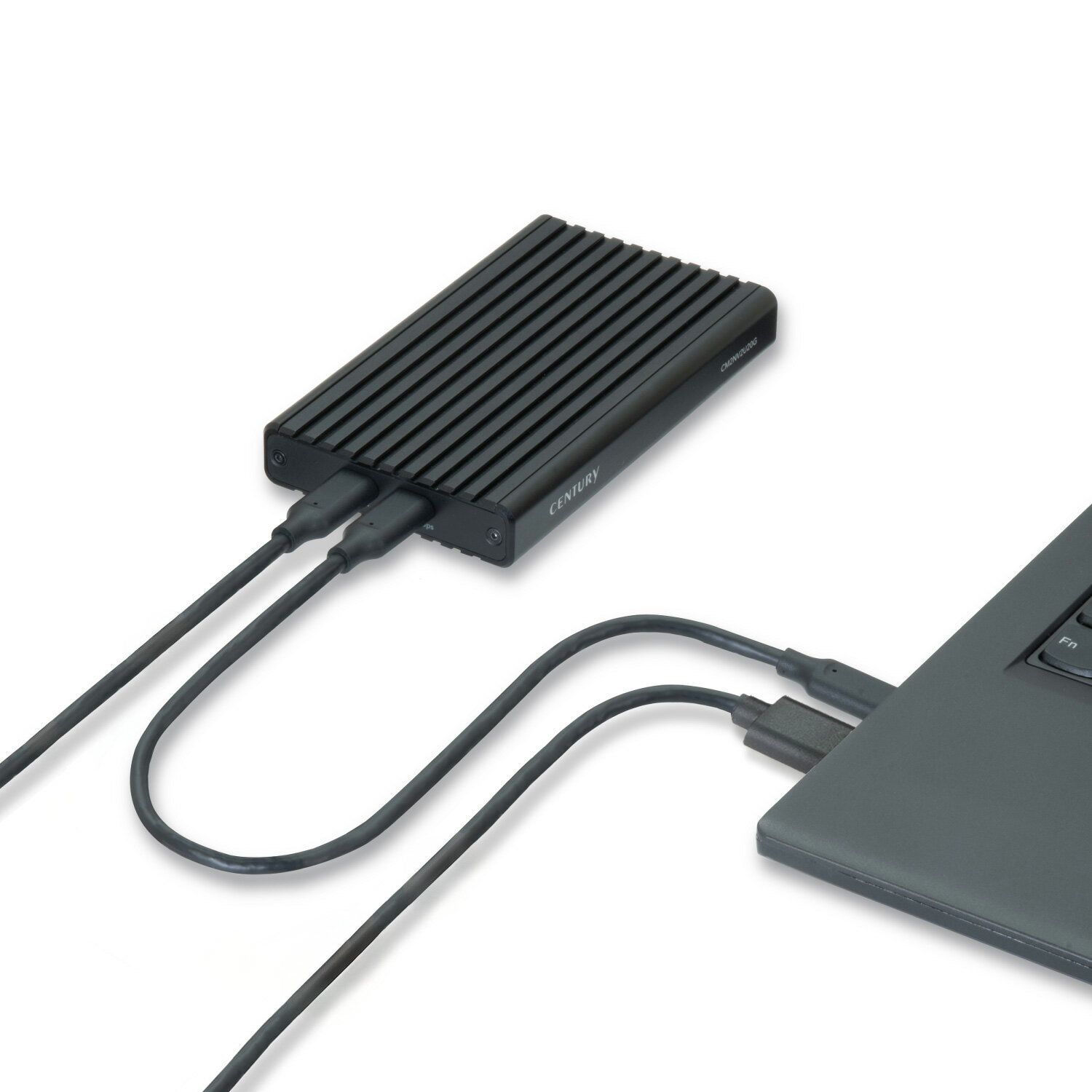 ������̵����M.2 NVMe 2Bay BOX �Х��ѥUSB20G��[ CM2NV2U20G ]