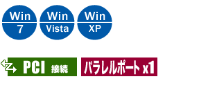 《送料無料》ポートを増やしタイ パラレル 1ポート PCI接続インターフェイスカード CENTURY/センチュリー［CIF-P1PCI］