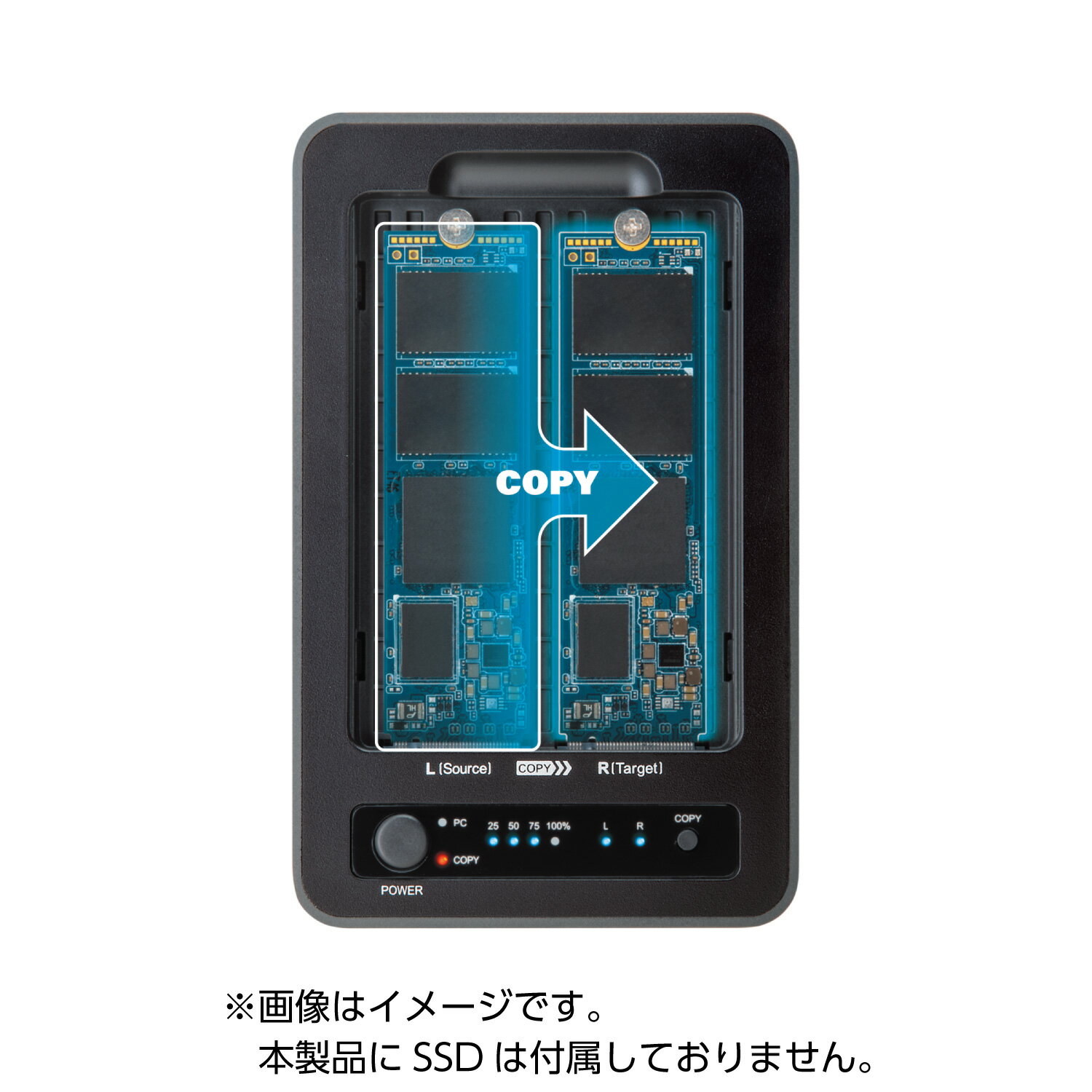 《送料無料》裸族のクローンベース NVMe USB20G　CENTURY /センチュリー　 [CRCBNV2U20GCP] 3