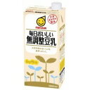 【豆乳】マルサンアイ毎日おいしい無調整豆乳1000mL1ケース6本