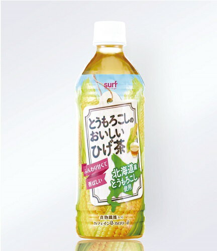 サーフとうもろこしのおいしいひげ茶500ml1ケース24本入りのサムネイル