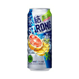 送料無料【缶チューハイ】キリン氷結ストロング糖類ゼロ完熟グレープフルーツ500mL1ケース24本