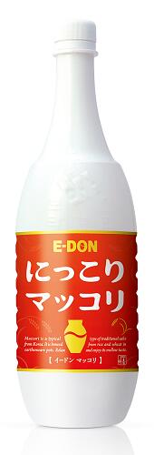 韓国を代表するブランドE-DONマッコリです。 飲み口の良い甘さと、濃厚なコクがバランス良絡み合い、食材の旨味を引き立せる料理との相性は抜群です。