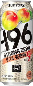 サントリー　-196℃ストロングゼロダブル完熟梅500mL1ケース24本