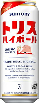 送料無料 サントリートリスハイボール500ml1ケース24本