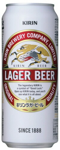 キリン ラガー500mL缶　1ケース24本 【国産ビール】