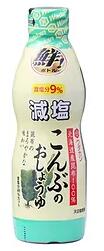 ワダカン減塩こんぶのおしょうゆ 450ml