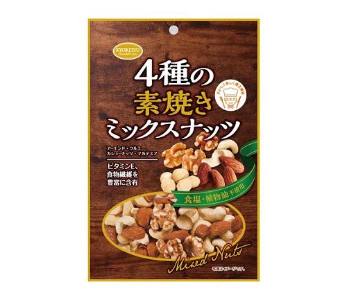 共立食品4種の素焼きミックスナッツ140g