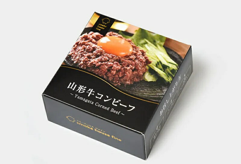 樂天商城 - ファイン 山形牛コンビーフ 80g 山形牛100％使用 高級コンビーフ 缶詰 常温保存 非常食 保存食 おつまみ キャンプ アウトドア ギフト 山形県産牛肉 贅沢グルメ