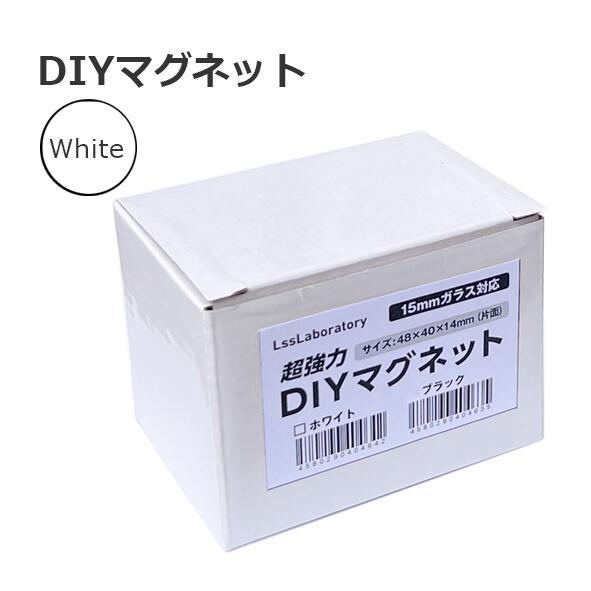 DIYマグネット　ホワイト