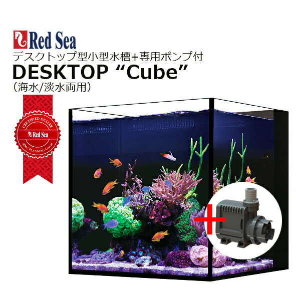 RedSea DESKTOP Cube デスクトップ型小型水槽 レッドシー デスクトップ キューブ（水槽+専用循環ポンプセット） ■特徴 好みでカスタマイズ可能なRedSeaのコンパクト水槽です。 コンパクトなサイズのDESKTOPは、あらゆるスペースにもフィットします。 また、エレガントかつスタイリッシュな外観は、どんなお部屋にもピッタリです。 ■海水飼育のコンセプト DESKTOPは必要な機材（オプション）を追加することで、サンゴに最適な環境をコンパクトに構築することができます。 ■淡水飼育のコンセプト DESKTOPの柔軟な基本設備を利用すれば、水草や熱帯性淡水魚に最適な環境を構築することも可能です。 ■DESKTOP Cubeの仕様 サイズ　：450×450×420h ガラス厚：オール8mm 総水量　：70リットル ■付属品 ・水槽本体 ・DESKTOP専用サーキュレーションポンプ950 （50Hzまたは60Hz） ・RedSea225ミクロンフィルターバッグ ・RedSeaリーフスペックカーボン（活性炭） ・専用ろ過スポンジ ■付属していない物（別途ご購入ください） ・専用DESKTOPプロテインスキマー：付属していません DESKTOP スキマーはこちらから ・専用DESKTOP ATO（自動給水装置）：付属していません DESKTOP ATO 自動給水装置はこちらから ・専用DESKTOPフィッシュプロテクター：付属していません DESKTOP フィッシュガードはこちらから ・専用キャビネット：付属していません MAX Nano/DESKTOP Cube用キャビネットはこちらから ・ライティングシステム：付属していません ・温度調整機器：付属していません ■メーカーオプション ・専用DESKTOPスキマー（プロテインスキマー） ・専用DESKTOP ATO（自動給水装置） ・専用DESKTOPフィッシュプロテクター（落下防止） ・専用キャビネット （MAX Nano Cube/DESKTOP Cube共通キャビネット） ■北海道・沖縄・離島発送不可商品 この商品は北海道・沖縄・離島などには配送ができませんのでご了承ください。 検索キーワード：ろ過槽、水槽、サンゴ、スキマー、レッドシー、オーバーフロー水槽、リーファー、MAX nano max オーバーフロー 水槽 nano reefレッドシーデスクトップ キューブ +純正ポンプセットDESKTOP Cube+Circulation Pump950 RedSea 好みでカスタマイズ！デスクトップ型小型水槽 2