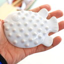 ツボセラピー マンボウL ツボ押し イボイボ 手もみ 足もみ 刺激 プレゼント 白い陶器 国産 瀬戸焼 訳あり