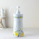 レモネード 霧吹き ボトル 820ml 日本製 美濃焼 スプレー 噴霧器 対応 キッチン サニタリー 詰め替え ボトル 除菌 学校 公共施設 ホワイト 陶器 磁器 陶磁器 瀬戸物 北欧
