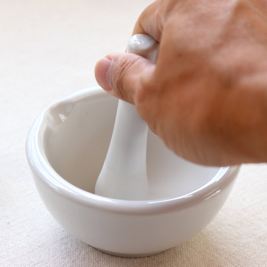 乳鉢セット L 日本製 美濃焼 日本製 瀬戸焼 250ml 器製乳鉢セット 混ぜ棒付き乳鉢 ...