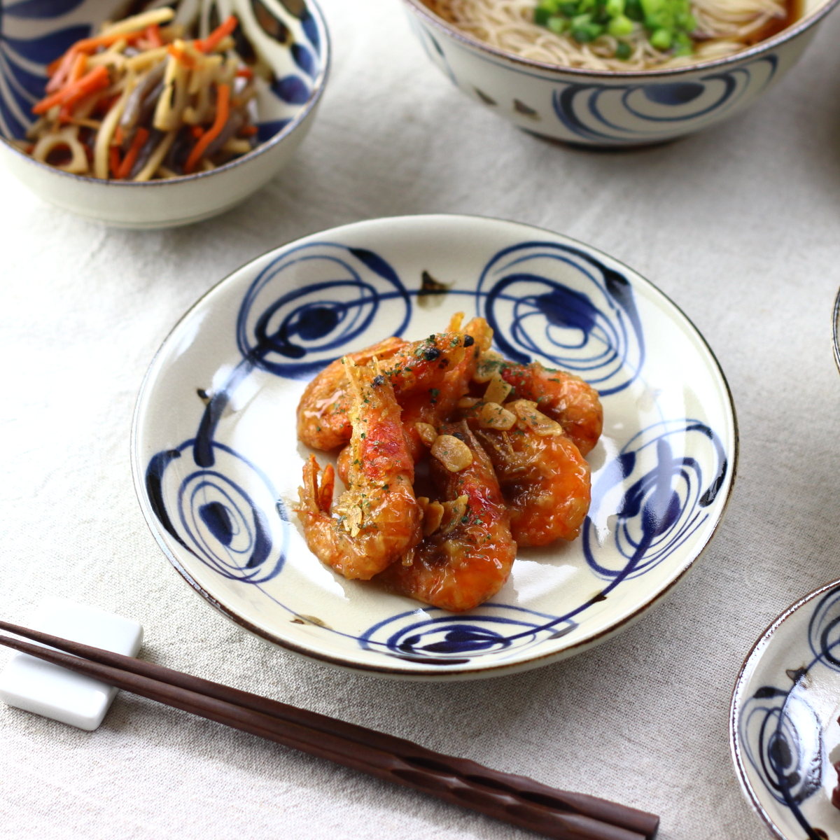 民彩渦紋 中皿 20cm 日本製 美濃焼 渦型60皿 大皿 プレート パスタ 深め オムライス ハンバーグ ロールキャベツ 朝食 ワンプレート 取り皿 取り分け...